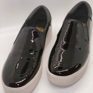 ASH patent leather slip on sneaker